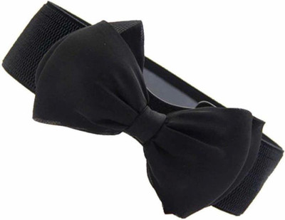 YakshEnterprise Women Party Black Nylon Belt