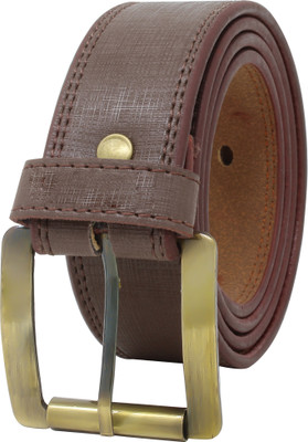 HVH WORLDD Men Evening, Party, Formal, Casual Brown Artificial Leather Belt