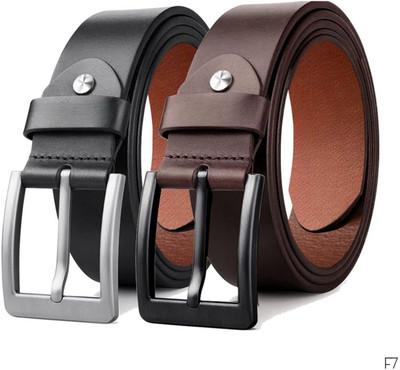 BPRIDE Men Black Artificial Leather Belt