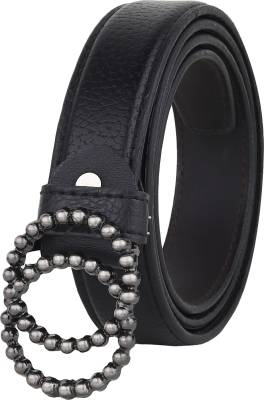 PROVOGUE Women Formal Black Artificial Leather Belt