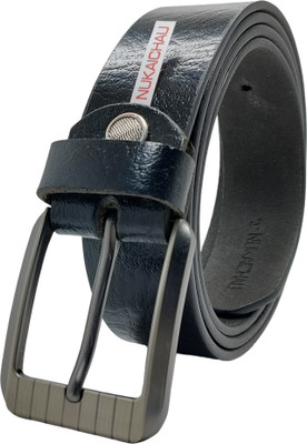 NUKAICHAU Boys Formal, Casual, Evening, Party Black Genuine Leather Belt