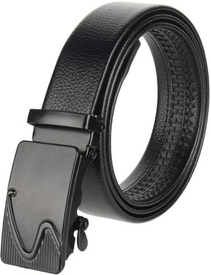 LOOPA Men Casual Black Synthetic Belt