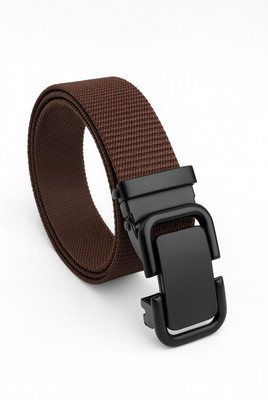 BoomSlang Men Casual, Formal Brown, Black Nylon Belt