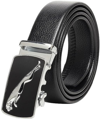 wizara Men Casual, Formal, Party, Evening Black Artificial Leather Belt