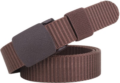 LOOPA Women Casual Brown Nylon Belt