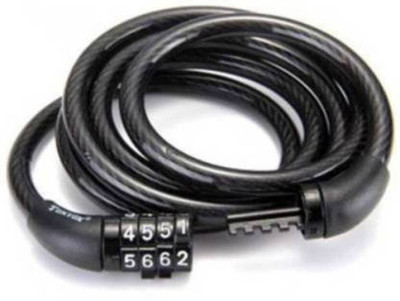 Dinetic High durable Multipurpose best SPIRAL LOCK COMBINATION Cycle Lock