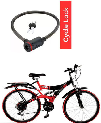 E-Shoppe Cycle Multipurpose Cable Lock For Flame D Shox Db 26T Cycle Lock