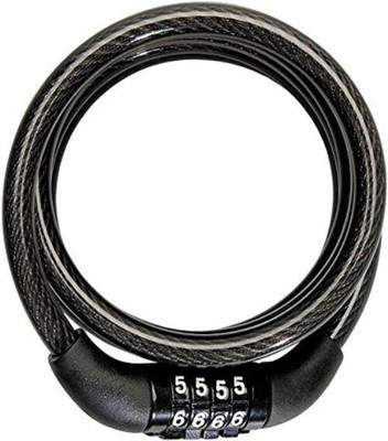 FITDEX Multipurpose 4 Digit Numeric Cable Bike/Bicycle Lock Cycle Lock