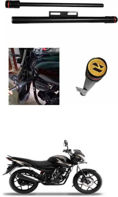 E-Shoppe NEW STYLISH HEAVY SINGLE ROD OPEN LEG GUARD FOR Discover 150 s Bike Crash Guard(Bajaj)