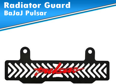 Huims Motorcycle A_0 for bike Bike Radiator Guard(Bajaj)