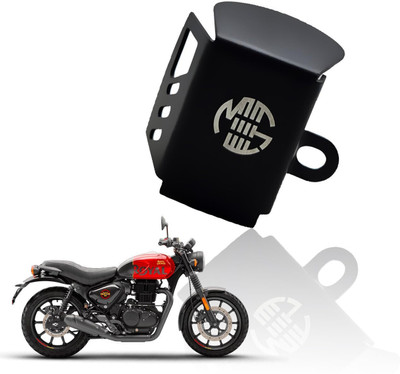 Moto Genius Hunter 350 Rear Disc Brake Fluid Reservoir Oil Cap For Bike Crash Guard(Royal Enfield)