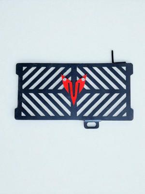 Jetnix MT 15 Bike Stainless Steel Radiator Guard Protector Grill Cover Red SJK002 Bike Radiator Guard(Yamaha)