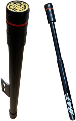 SGTB Baseball Leg Guard Dual Rod Compatible for RE Reborn Classic Hunter Meteor 350 Bike Leg Guard(Royal Enfield)