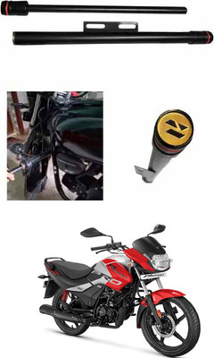 E-Shoppe NEW STYLISH HEAVY SINGLE ROD OPEN LEG GUARD FOR Passion Pro i3S Bike Crash Guard(Hero)