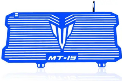 Moto Genius Radiator Guard for MT15 | Heavy-Duty Stainless Steel Radiator Protector Bike Radiator Guard(Yamaha)