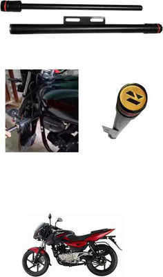 E-Shoppe NEW STYLISH HEAVY SINGLE ROD OPEN LEG GUARD FOR Pulsar 180 DTS-i Bike Crash Guard(Bajaj)