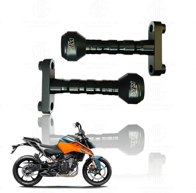 Moto Genius Frame Slider Crash Protection Guard for KTM Duke Fits in Duke All Models (Black) Bike Crash Guard(KTM)