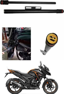 E-Shoppe NEW STYLISH HEAVY SINGLE ROD OPEN LEG GUARD FOR X-Blade Bike Crash Guard(Honda)