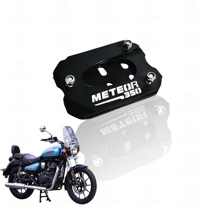 Moto Genius Premium MS Side Stand Extender Base for Bike Crash Guard(Royal Enfield)