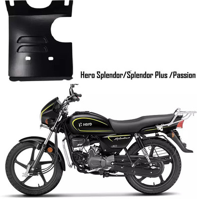 Jetnix Bike Safety Engine Guard Compatible for Splendor/Splendor Plus/Passion (Black) Bike Crash Guard(Hero)