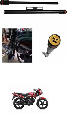 E-Shoppe NEW STYLISH HEAVY SINGLE ROD OPEN LEG GUARD FOR Star Sport Bike Crash Guard(TVS)