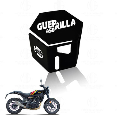Moto Genius Stainless Steel Rear Brake Oil Reservoir Guard for Guerrilla Bike Crash Guard(Royal Enfield)
