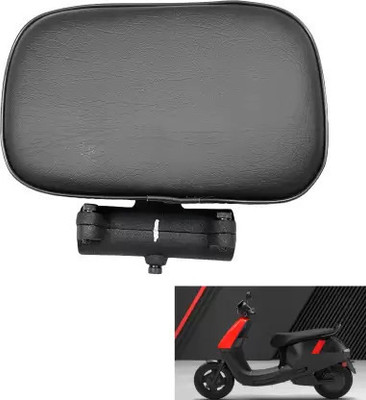 aqrin Black Color Heavy Aluminium Good Cushion Backrest for OLA S1X & S1X Plus. Bike Fairing Kit