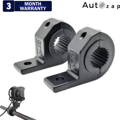 Autozap Universal Fog Lamp Clamp Bike Headlight Mount