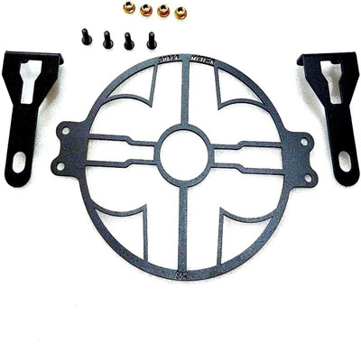 BR TrendZ Metal Bike Headlight Grill/Jali Compatible for Super Meteor 650 Bike Headlight Grill(Black)