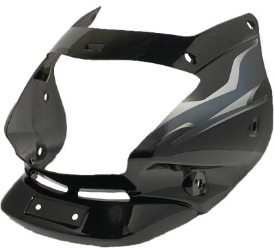 Shri Platina Black Grey Headlight Visor Bike Headlight Visor