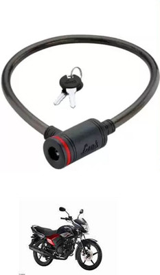 E-Shoppe Bike Cable Lock For Saluto Cable Lock(Black)
