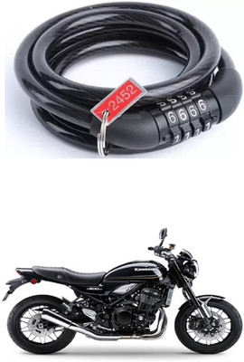 E-Shoppe Bike Number Smart Lock For Z900RS Quick Release Lock(Black)