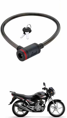 E-Shoppe Bike Cable Lock For YBR 110 Cable Lock(Black)