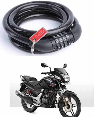 E-Shoppe Bike Multipurpose Number Lock For CBZ Extreme Cable Lock, Combination Lock, Combination Lock(Black)