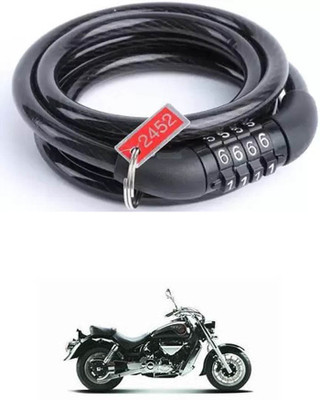 E-Shoppe Bike Number Smart Lock For ST7 Quick Release Lock(Black)