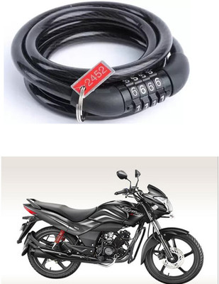 E-Shoppe Bike Number Smart Lock For Passion Quick Release Lock(Black)