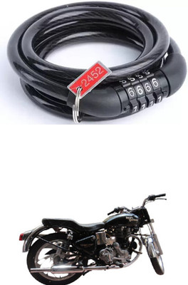E-Shoppe Bike Number Smart Lock For Electra 4S Quick Release Lock(Black)