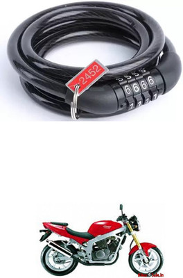 E-Shoppe Bike Number Smart Lock For Comet Quick Release Lock(Black)