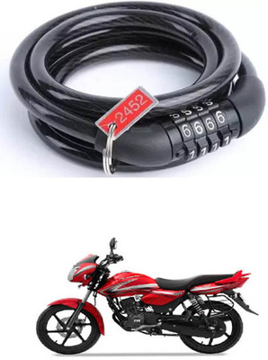 E-Shoppe Bike Number Smart Lock For Phoenix 125 Quick Release Lock(Black)