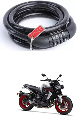 E-Shoppe Bike Number Smart Lock For MT-09 Quick Release Lock(Black)