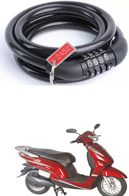 E-Shoppe Bike Number Smart Lock For E Scoot Quick Release Lock(Black)