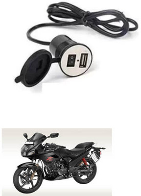 APICAL Super Bike USB Charger Socket Power Outlet 5V 2 A For Karizma 12 A Bike Mobile Charger