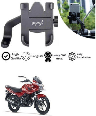 Naveneha Universal rotation Metal C 2 Bike Mobile Holder(Black)