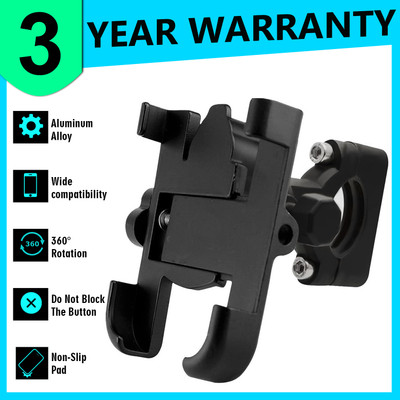 Pomeroy Metal Mobile holder v0.4 latest Bike Mobile Holder(Black)