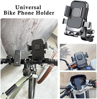 RZON xy88 bike mobile holder | motorbike phone holder Bike Mobile Holder(Black)