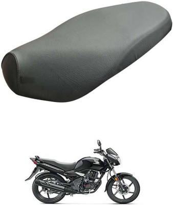 carbox PU Leather Bike Seat Cover for Protect from Rust and Dust Single Bike Seat Cover For Honda Unicorn