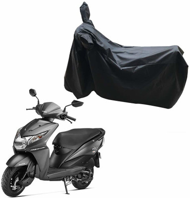 KEDIT Two Wheeler Cover for Honda(Dio, Black)