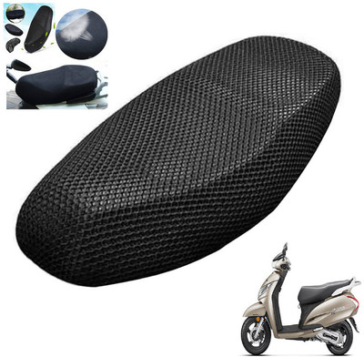 Generox NET Seat Cover For Activa 125 Single Bike Seat Cover For Honda Activa 125