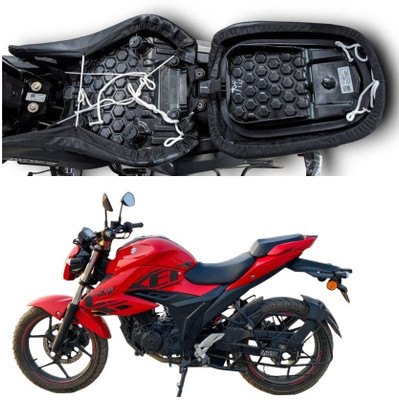 carbox CARBOXBike/Motorcycle/Two Wheeler-GXX-13G_abc Split Bike Seat Cover For Suzuki Gixxer SF