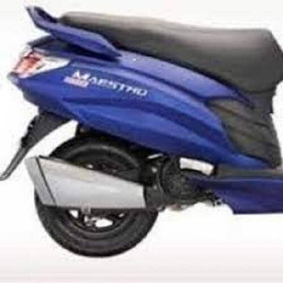 carbox VictooSeat Cover For Maestro Edge (Black)_abc Single Bike Seat Cover For Hero Maestro Edge